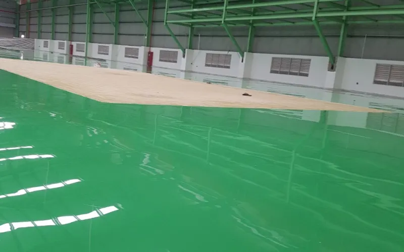 Sơn epoxy hệ lăn