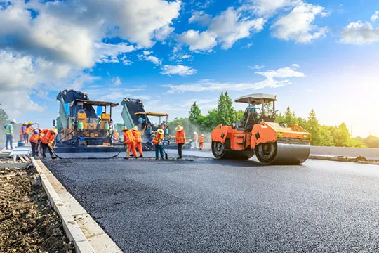 Dịch vụ Thi Thi công Đường bê tông nhựa nóng