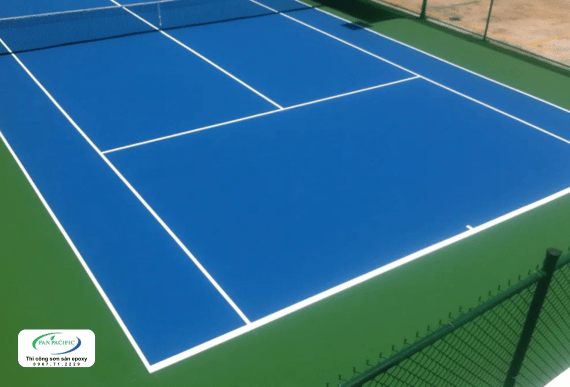 Dịch vụ Thi công sơn epoxy cho sân cầu lông, giá tốt