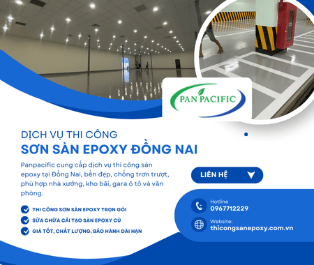 Dịch vụ Thi công Sơn sàn Epoxy tại Đồng Nai